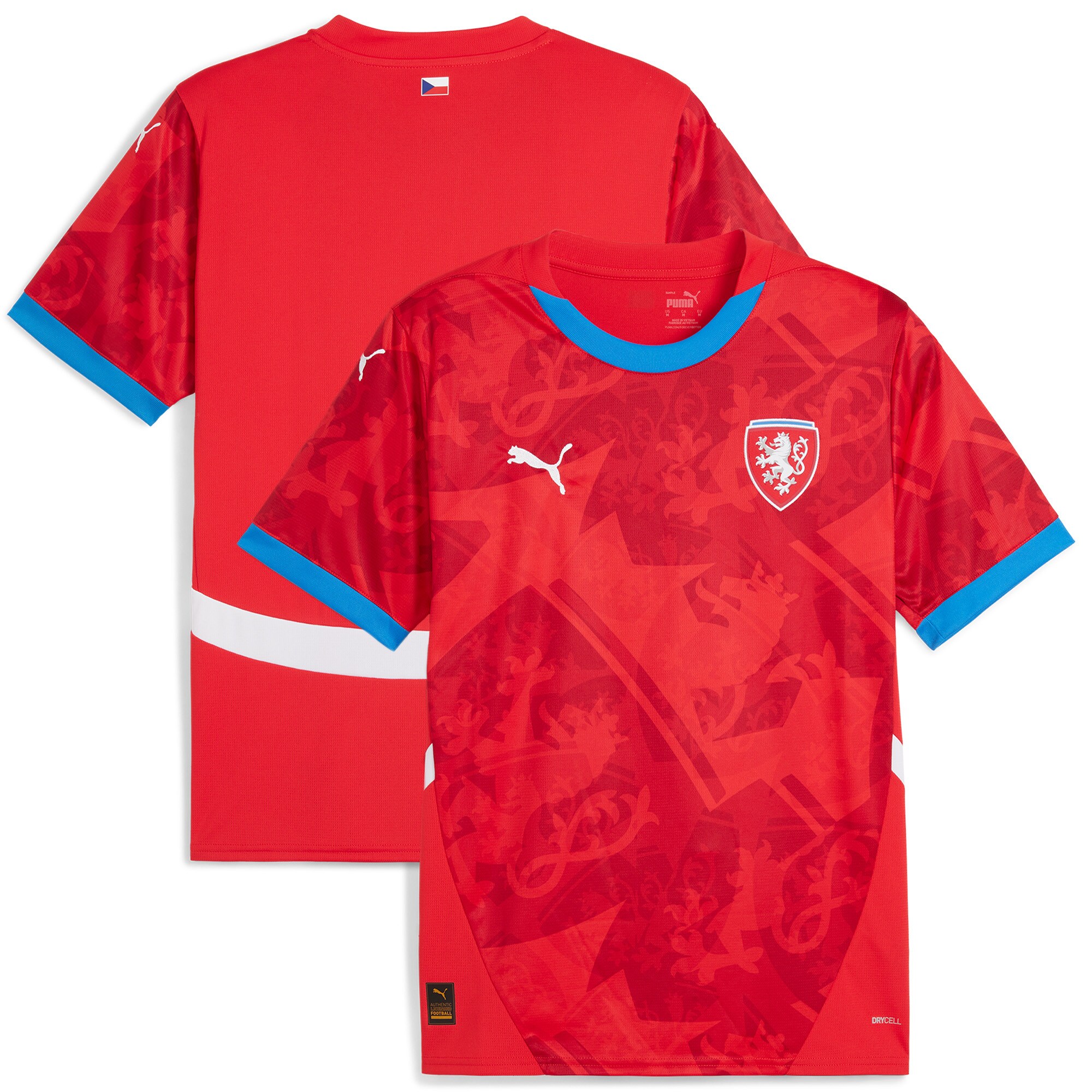 Explore czech republic national team puma 2024 home replica jersey – red – Canada World Cup T-Shirts and Jerseys
