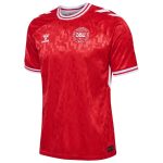 Explore denmark national team 2024 home replica jersey – red – Canada World Cup T-Shirts and Jerseys