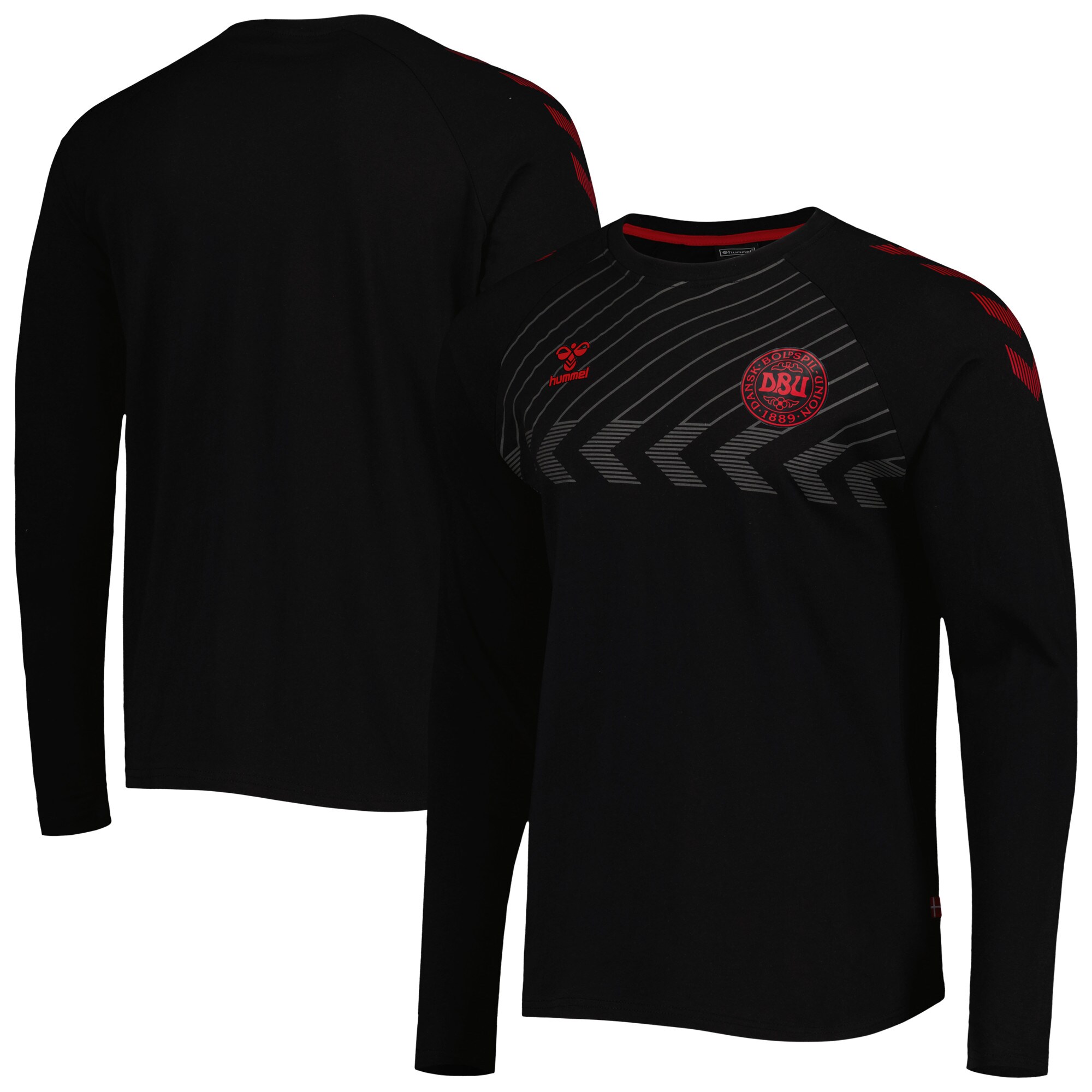 Explore denmark national team fan raglan long sleeve t-shirt – black – Canada World Cup T-Shirts and Jerseys