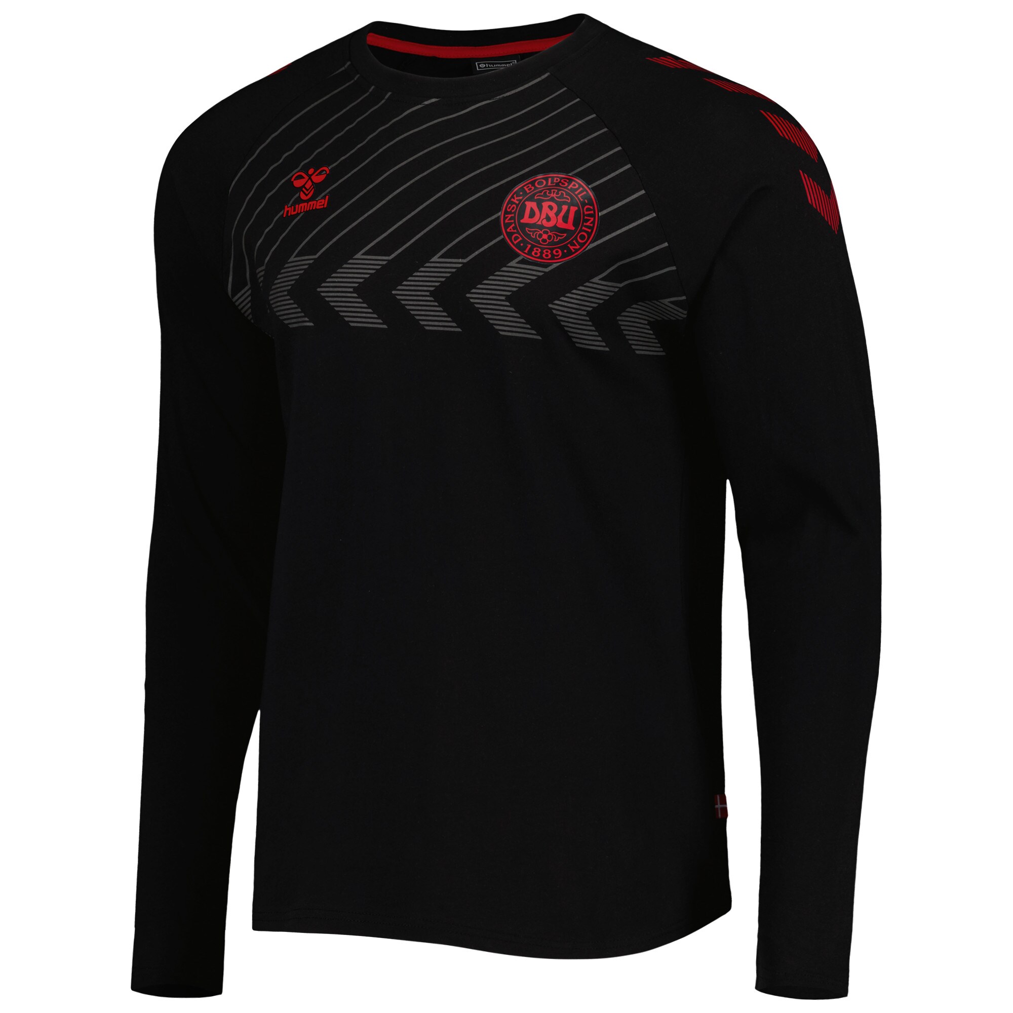 Explore denmark national team fan raglan long sleeve t-shirt – black – Canada World Cup T-Shirts and Jerseys
