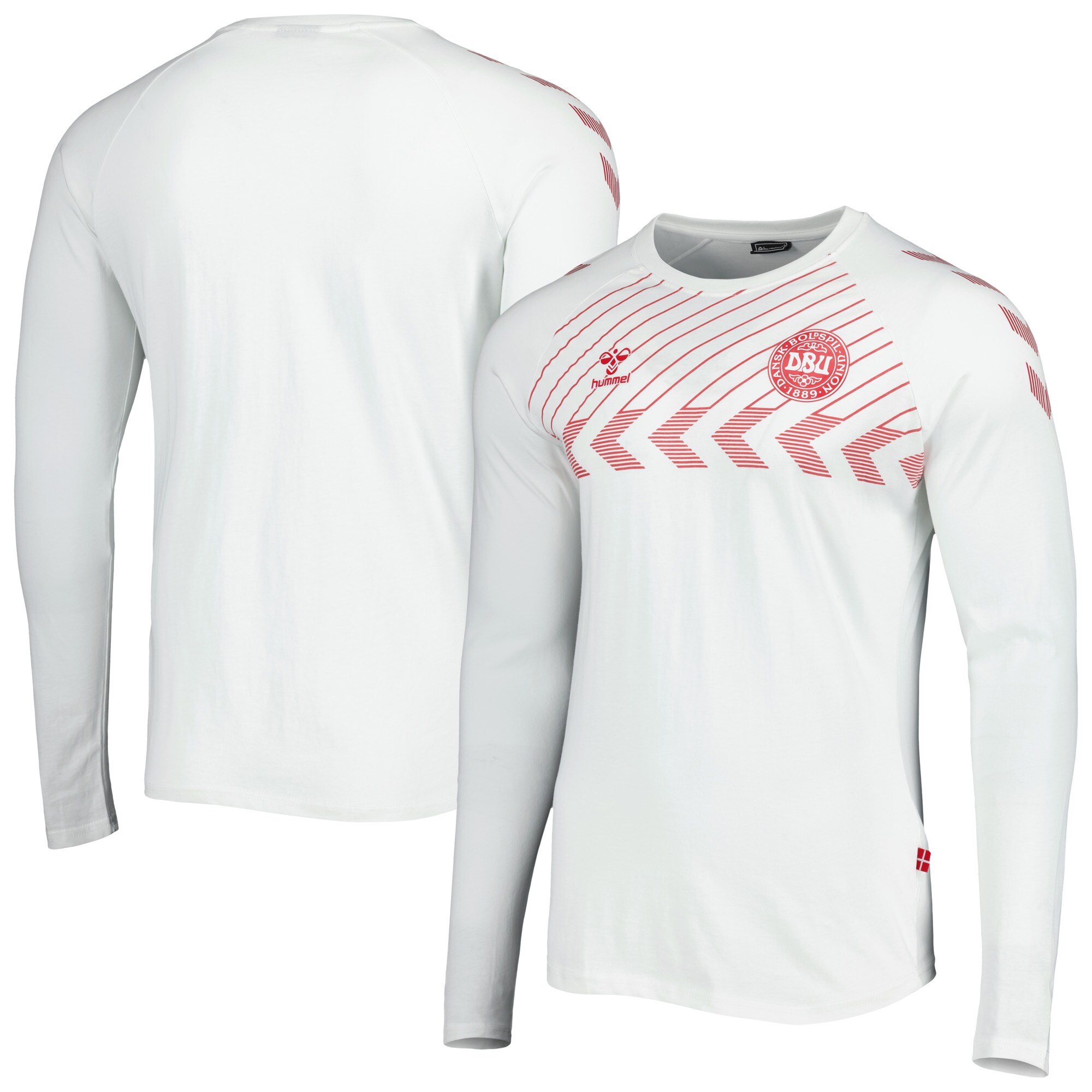 Explore denmark national team fan raglan long sleeve t-shirt – white – Canada World Cup T-Shirts and Jerseys