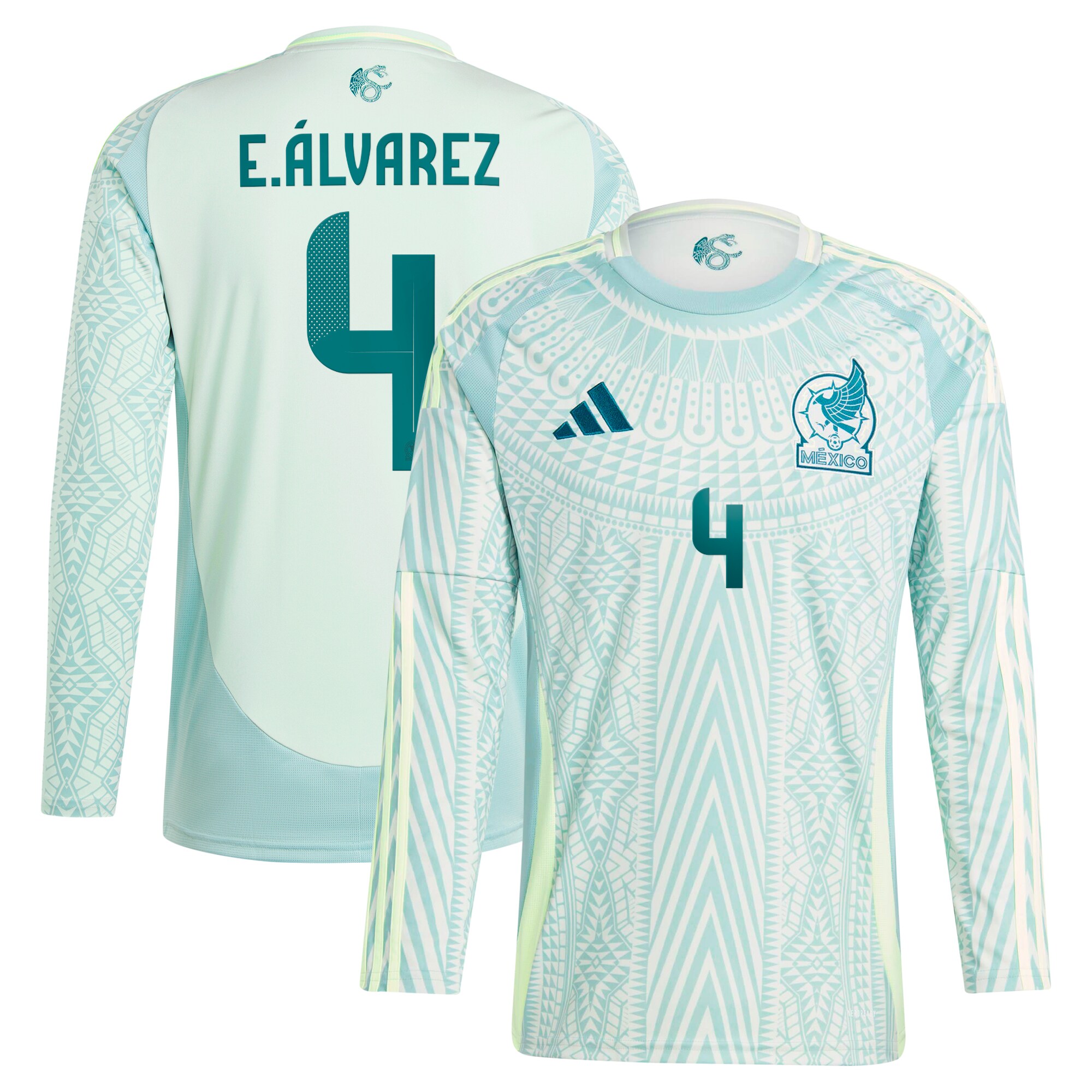 Explore edson alvarez mexico national team adidas 2024 away replica player long sleeve jersey – green – Canada World Cup T-Shirts and Jerseys