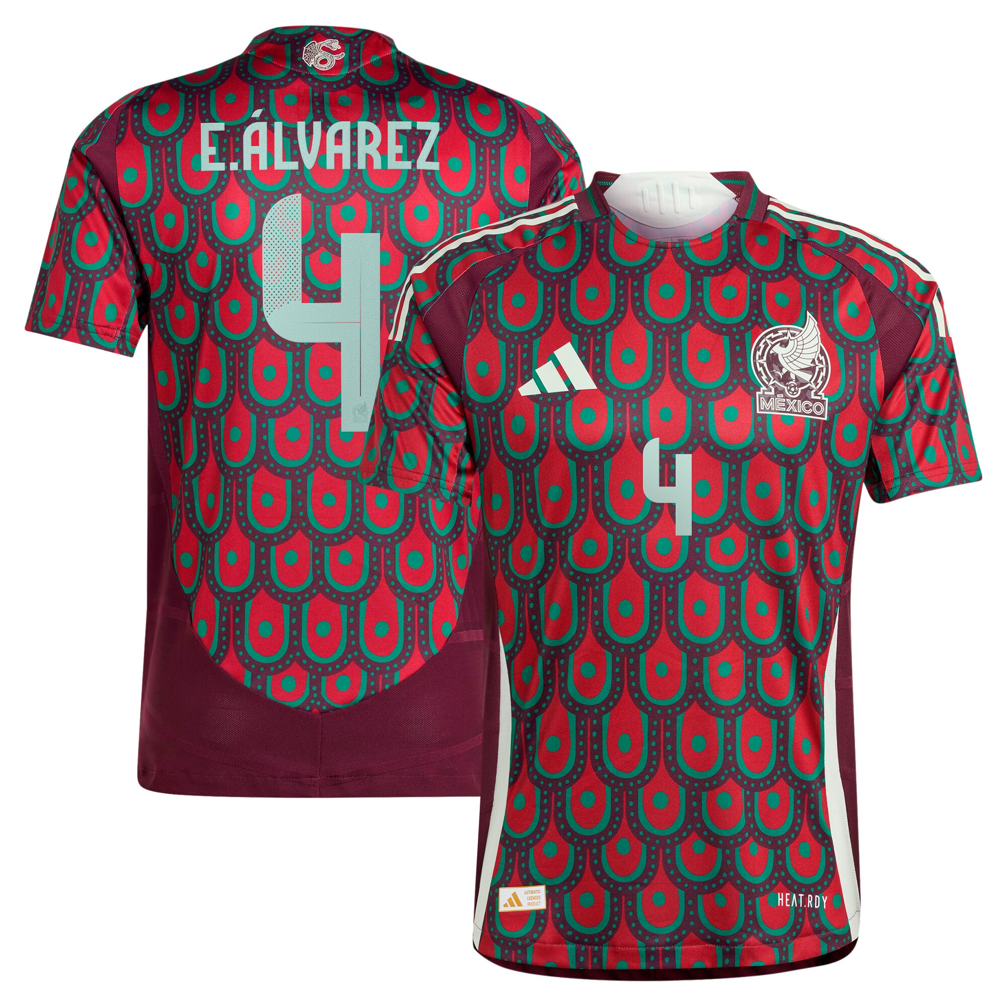 Explore edson alvarez mexico national team adidas 2024 home authentic player jersey – burgundy – Canada World Cup T-Shirts and Jerseys
