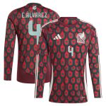 Explore edson alvarez mexico national team adidas 2024 home replica player long sleeve jersey – burgundy – Canada World Cup T-Shirts and Jerseys