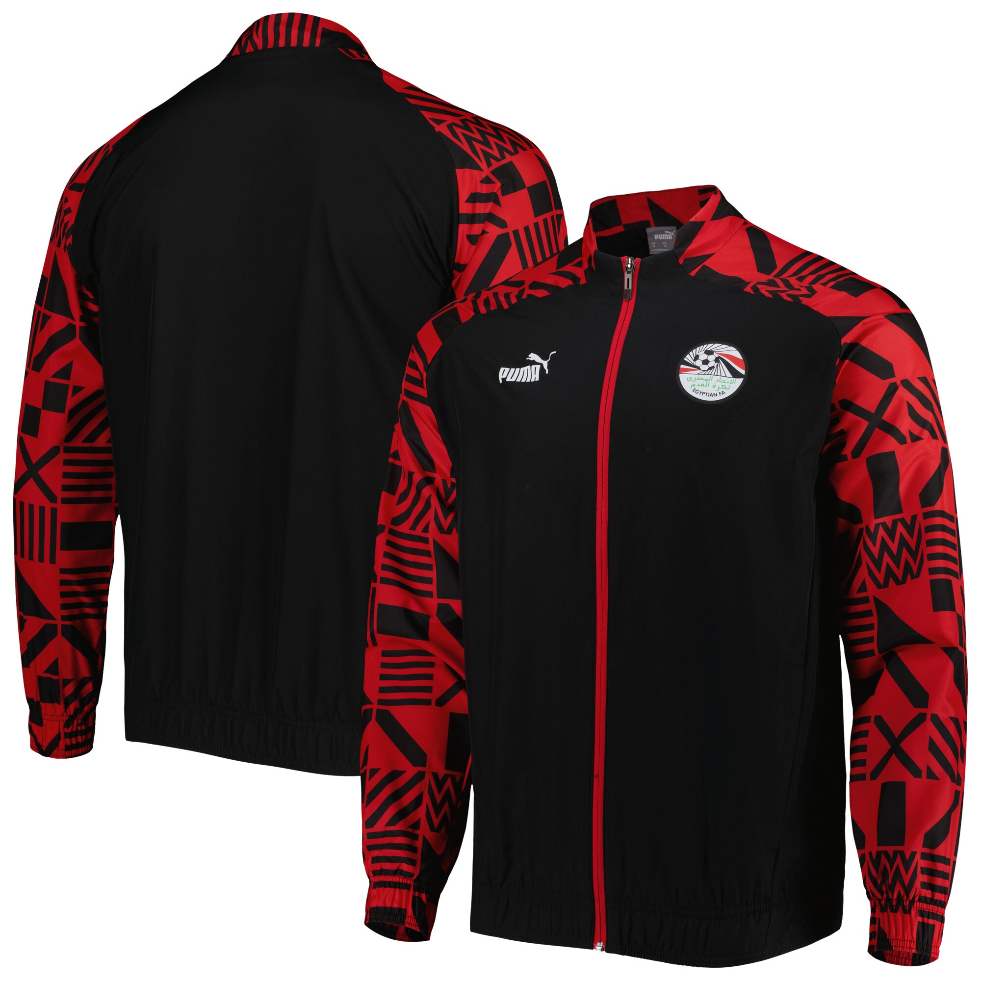 Explore egypt national team puma pre-match raglan full-zip training jacket – black – Canada World Cup T-Shirts and Jerseys