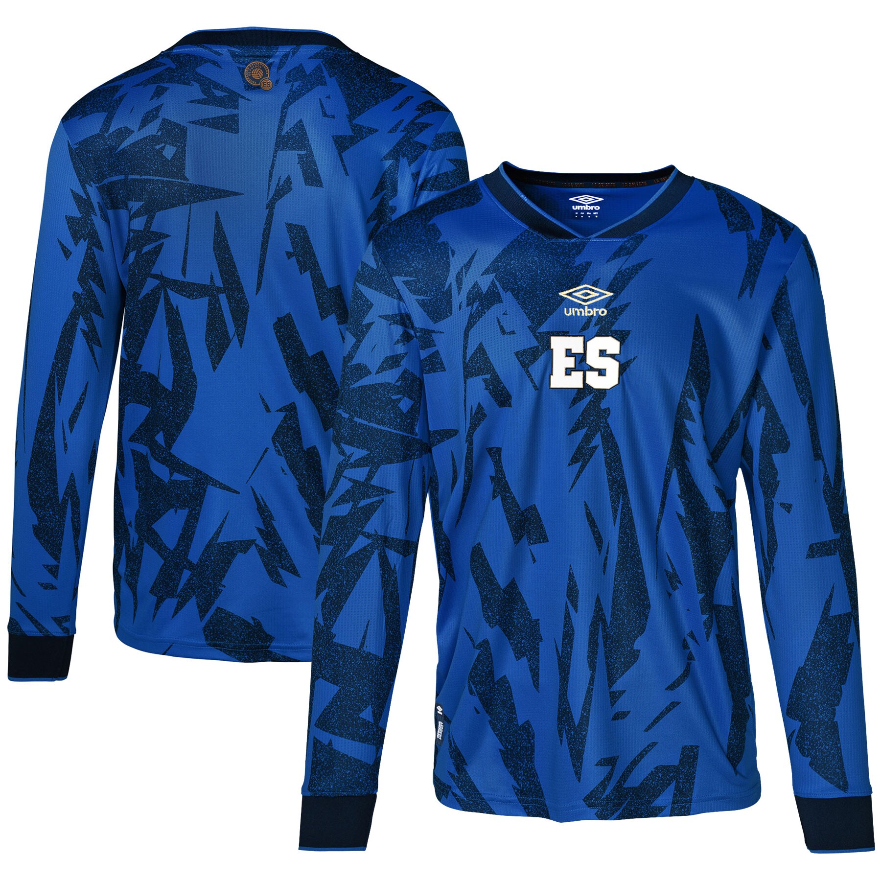 Explore el salvador national team umbro 2023 replica long sleeve jersey – blue – Canada World Cup T-Shirts and Jerseys