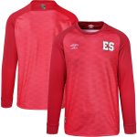 Explore el salvador national team umbro 2023 replica long sleeve jersey – red – Canada World Cup T-Shirts and Jerseys
