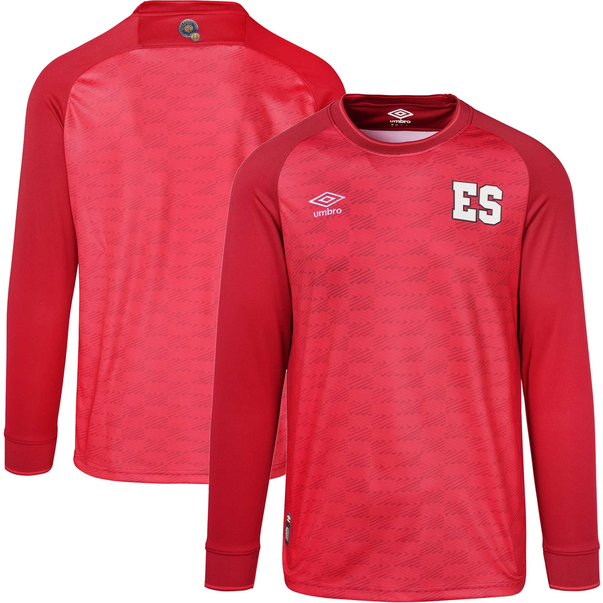 Explore el salvador national team umbro 2023 replica long sleeve jersey – red – Canada World Cup T-Shirts and Jerseys