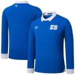 Explore el salvador national team umbro 2025 home replica long sleeve jersey – blue – Canada World Cup T-Shirts and Jerseys