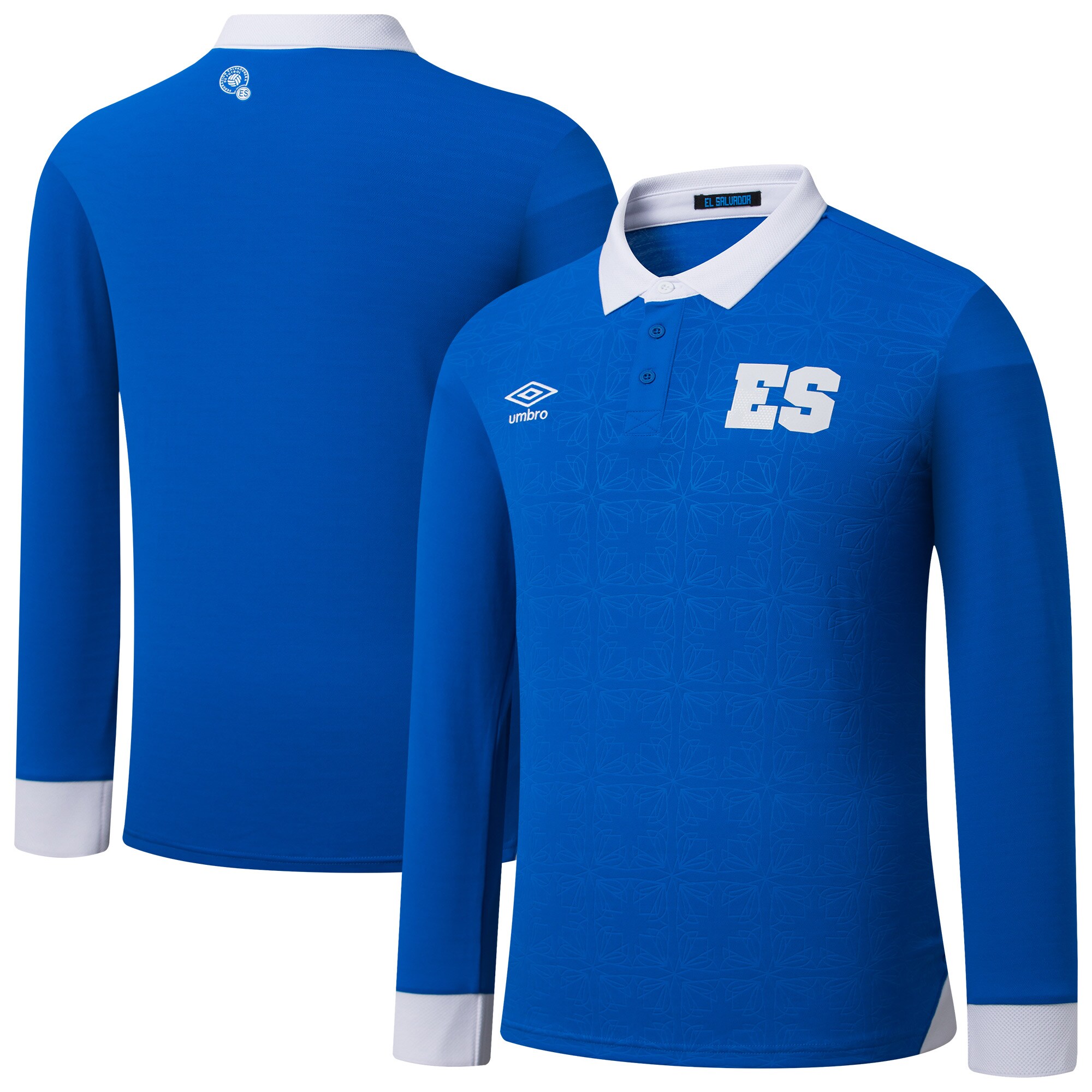 Explore el salvador national team umbro 2025 home replica long sleeve jersey – blue – Canada World Cup T-Shirts and Jerseys
