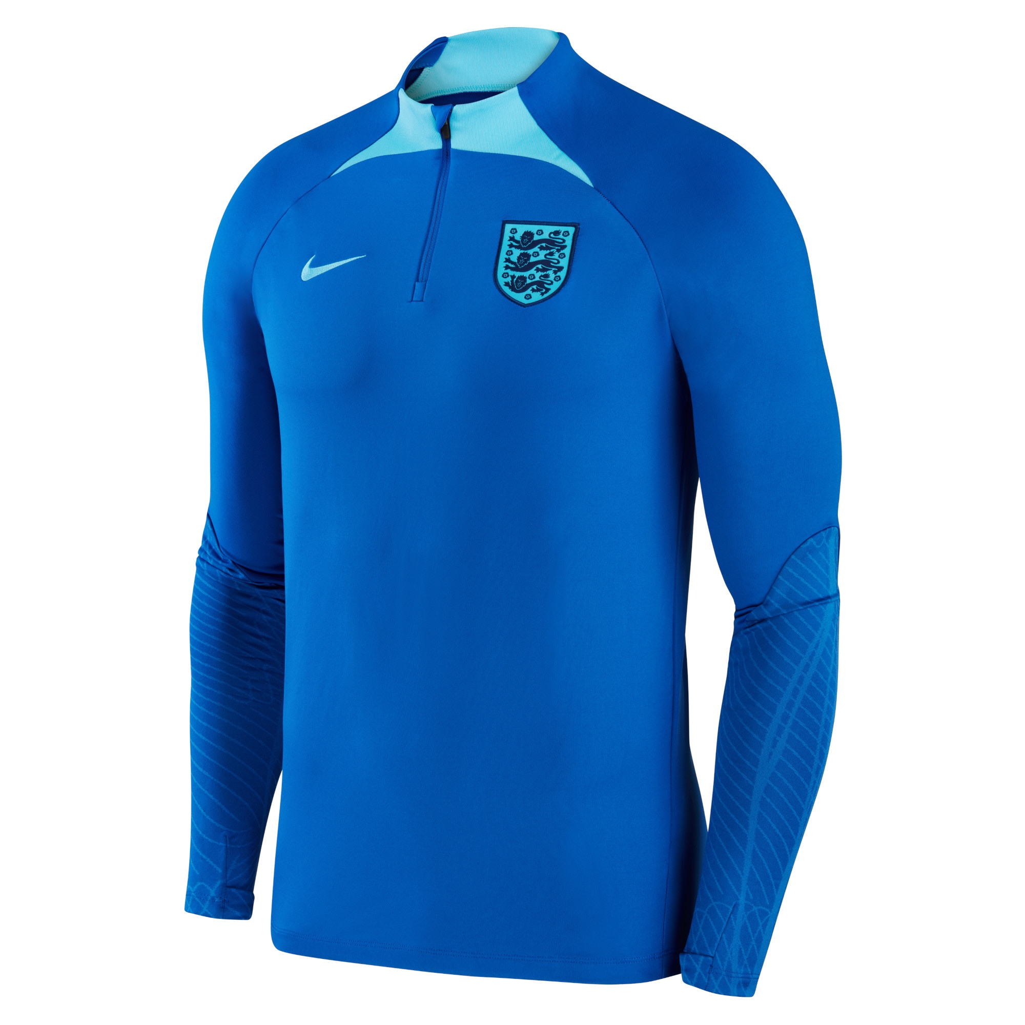 Explore england national team nike 2022 strike drill performance raglan quarter-zip long sleeve top – blue – Canada World Cup T-Shirts and Jerseys