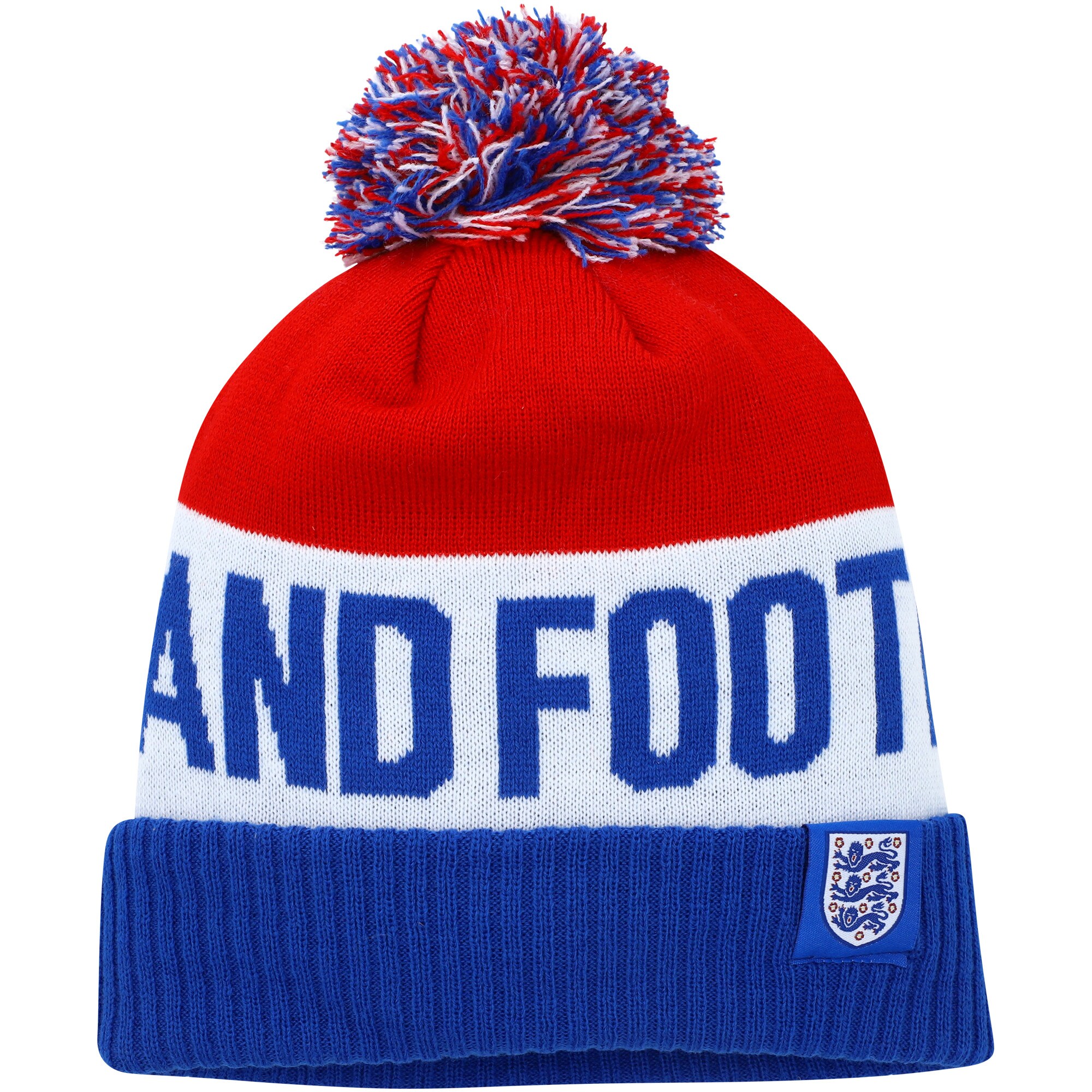 Explore england national team nike classic stripe cuffed knit hat with pom – bluered – Canada World Cup T-Shirts and Jerseys