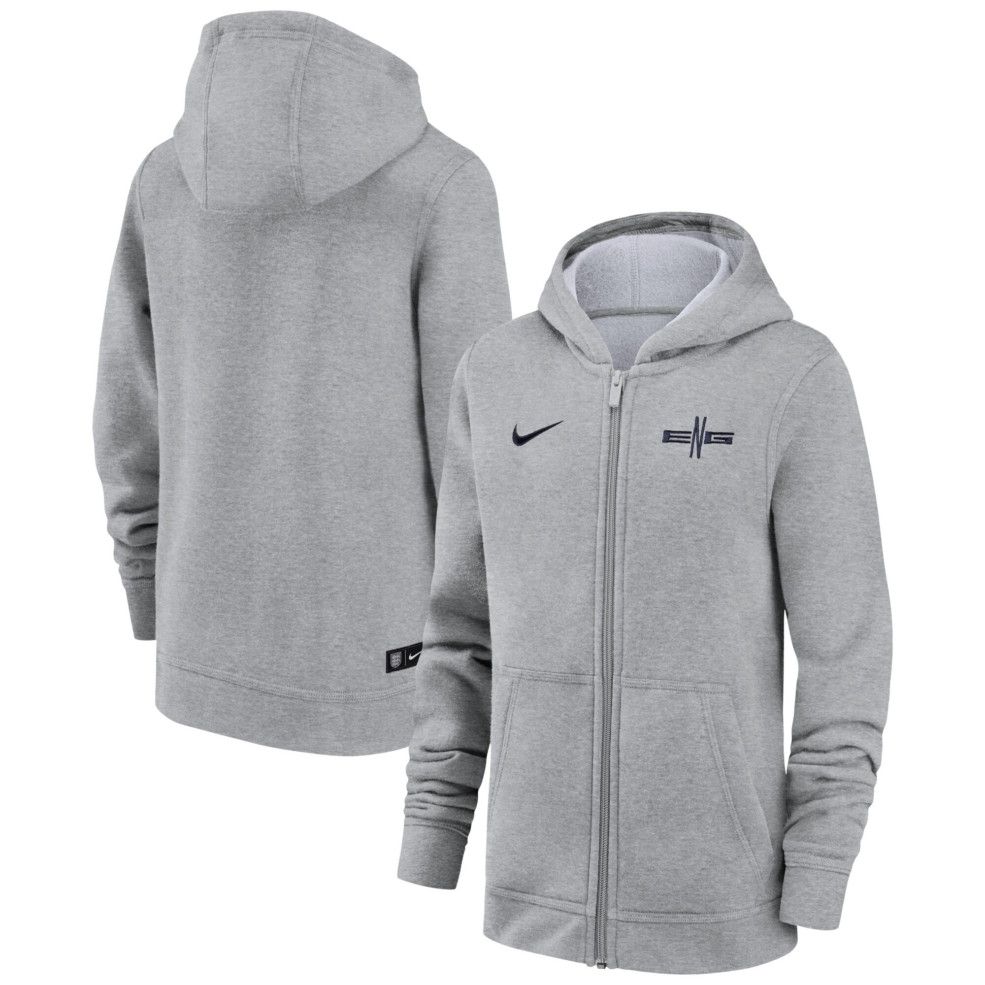 Explore england national team nike youth logo club full-zip hoodie – gray – Canada World Cup T-Shirts and Jerseys