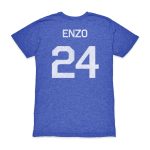 Explore enzo fernández argentina national team 1863fc player vintage tri-blend t-shirt – blue – Canada World Cup T-Shirts and Jerseys