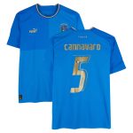 Explore fabio cannavaro italy national team autographed fanatics authentic 2022-23 blue home puma jersey – bas – Canada World Cup T-Shirts and Jerseys