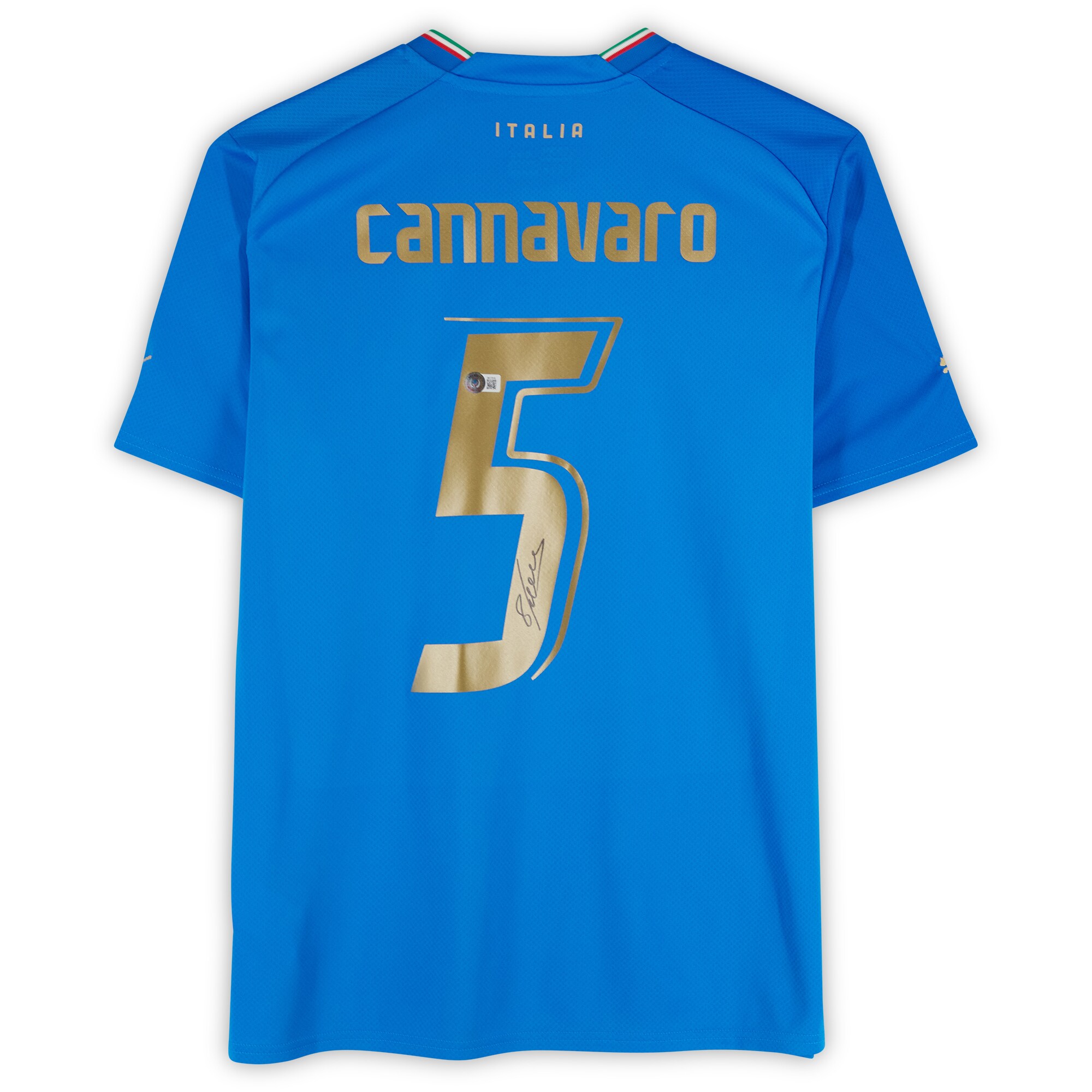 Explore fabio cannavaro italy national team autographed fanatics authentic 2022-23 blue home puma jersey – bas – Canada World Cup T-Shirts and Jerseys