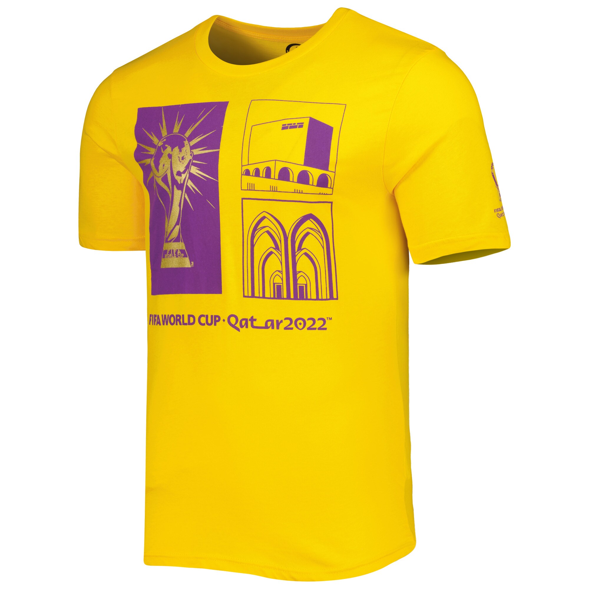 Explore fifa world cup qatar 2022 around the world t-shirt – yellow – Canada World Cup T-Shirts and Jerseys
