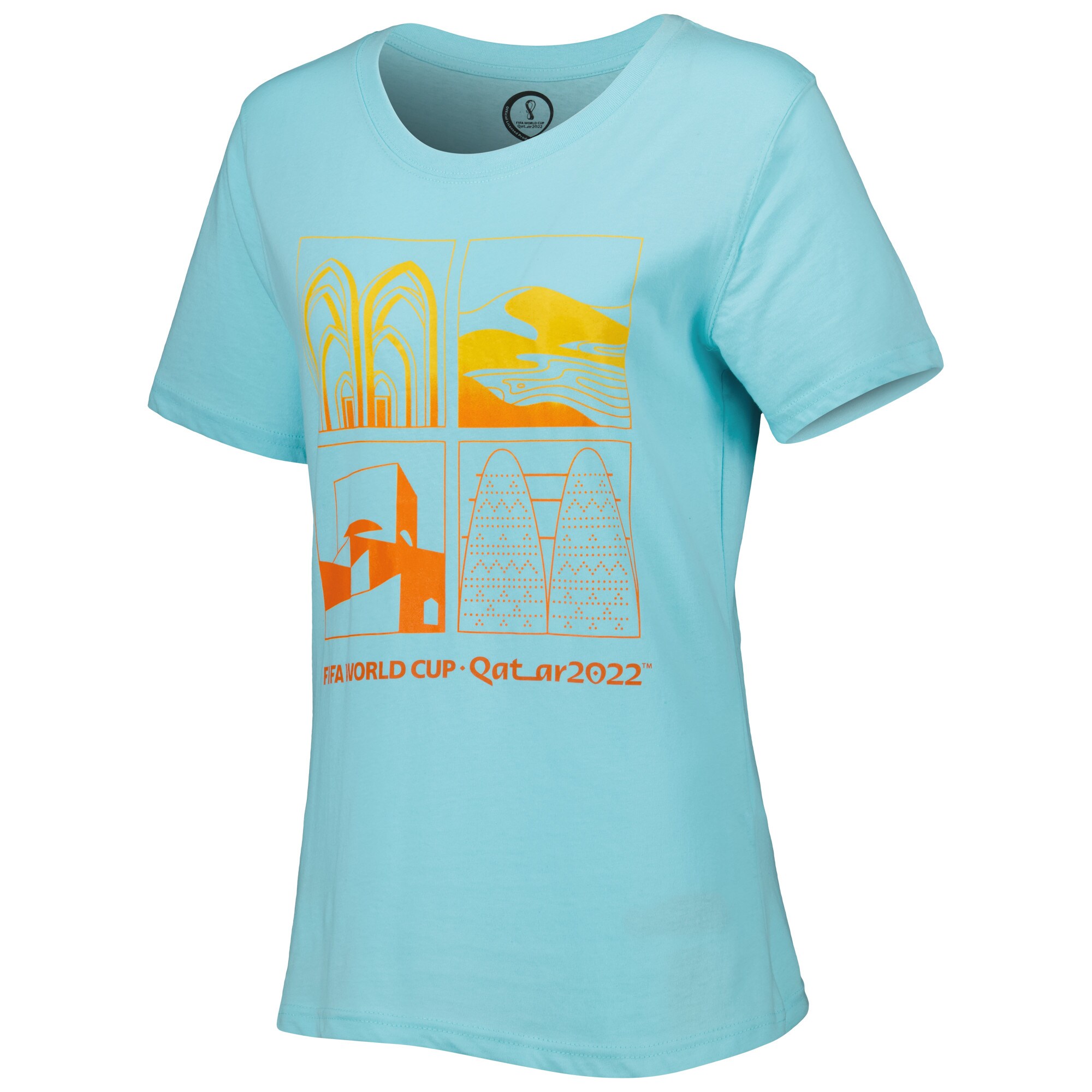 Explore fifa world cup qatar 2022 women8217s oasis t-shirt – aqua – Canada World Cup T-Shirts and Jerseys