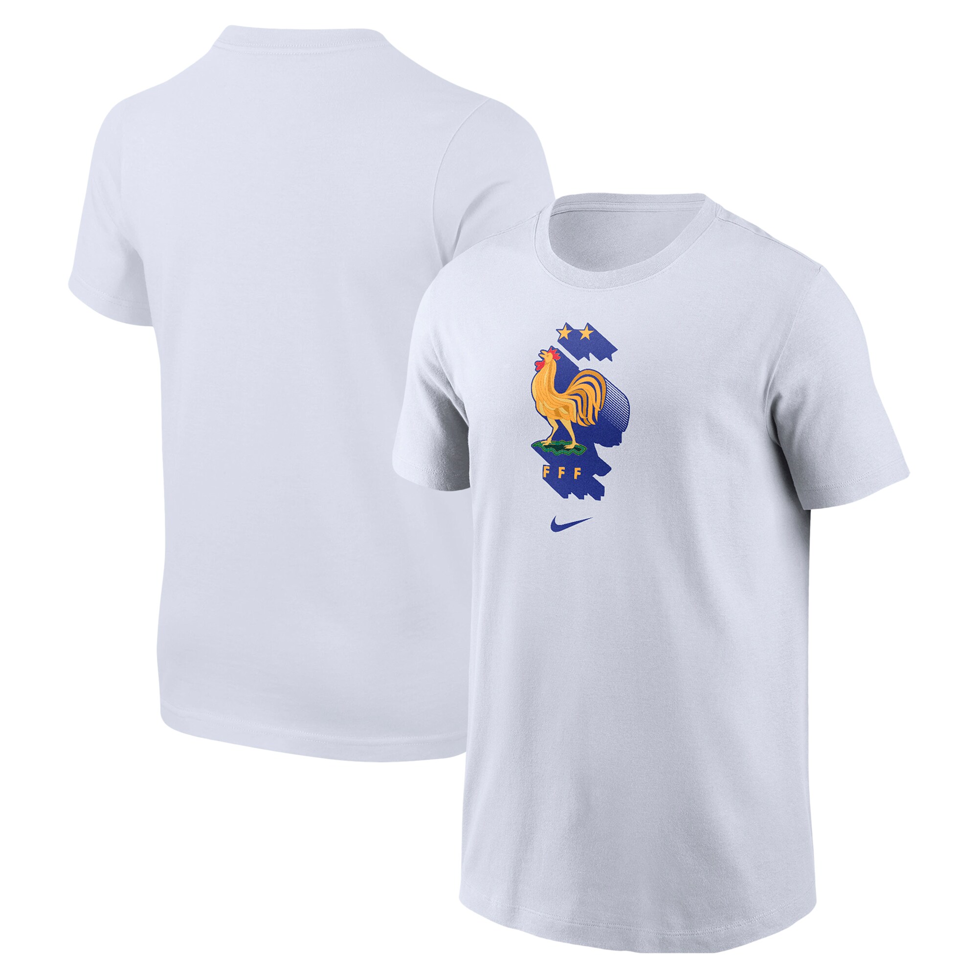 Explore france national team nike youth crest core t-shirt – white – Canada World Cup T-Shirts and Jerseys