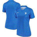 Explore france women8217s national team nike women8217s 202223 away pre-match performance top – blue – Canada World Cup T-Shirts and Jerseys