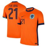 Explore frenkie de jong netherlands national team nike 2024 home replica jersey – orange – Canada World Cup T-Shirts and Jerseys
