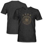 Explore germany national team 1863fc mono badge vintage tri-blend t-shirt – heather black – Canada World Cup T-Shirts and Jerseys