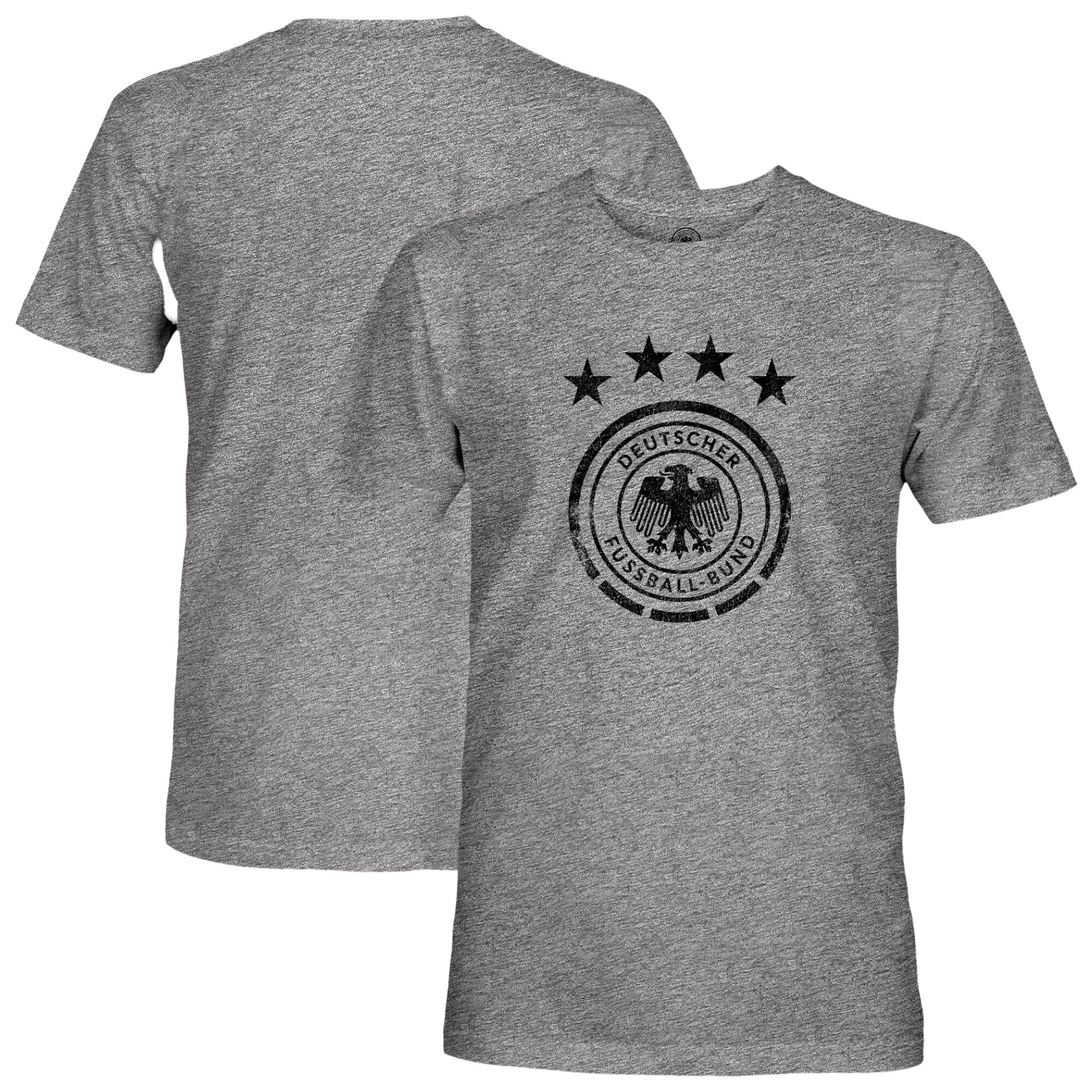 Explore germany national team 1863fc mono badge vintage tri-blend t-shirt – heather gray – Canada World Cup T-Shirts and Jerseys