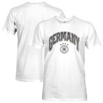 Explore germany national team 1863fc retro wordmark t-shirt – white – Canada World Cup T-Shirts and Jerseys