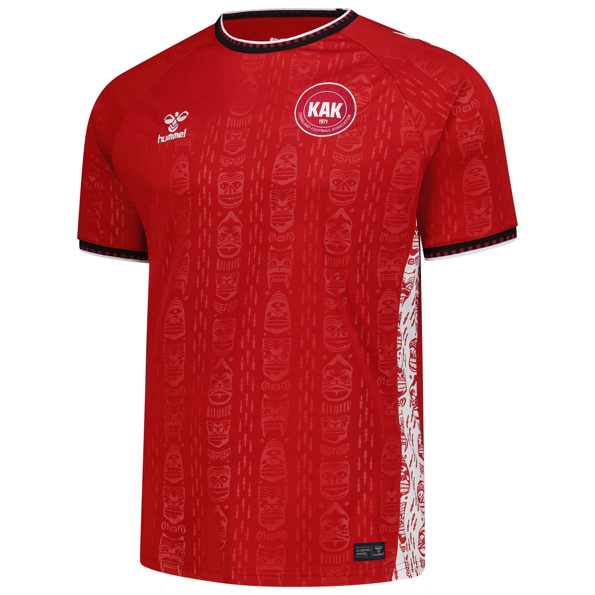 Explore greenland national team hummel 2025 home replica jersey – red – Canada World Cup T-Shirts and Jerseys