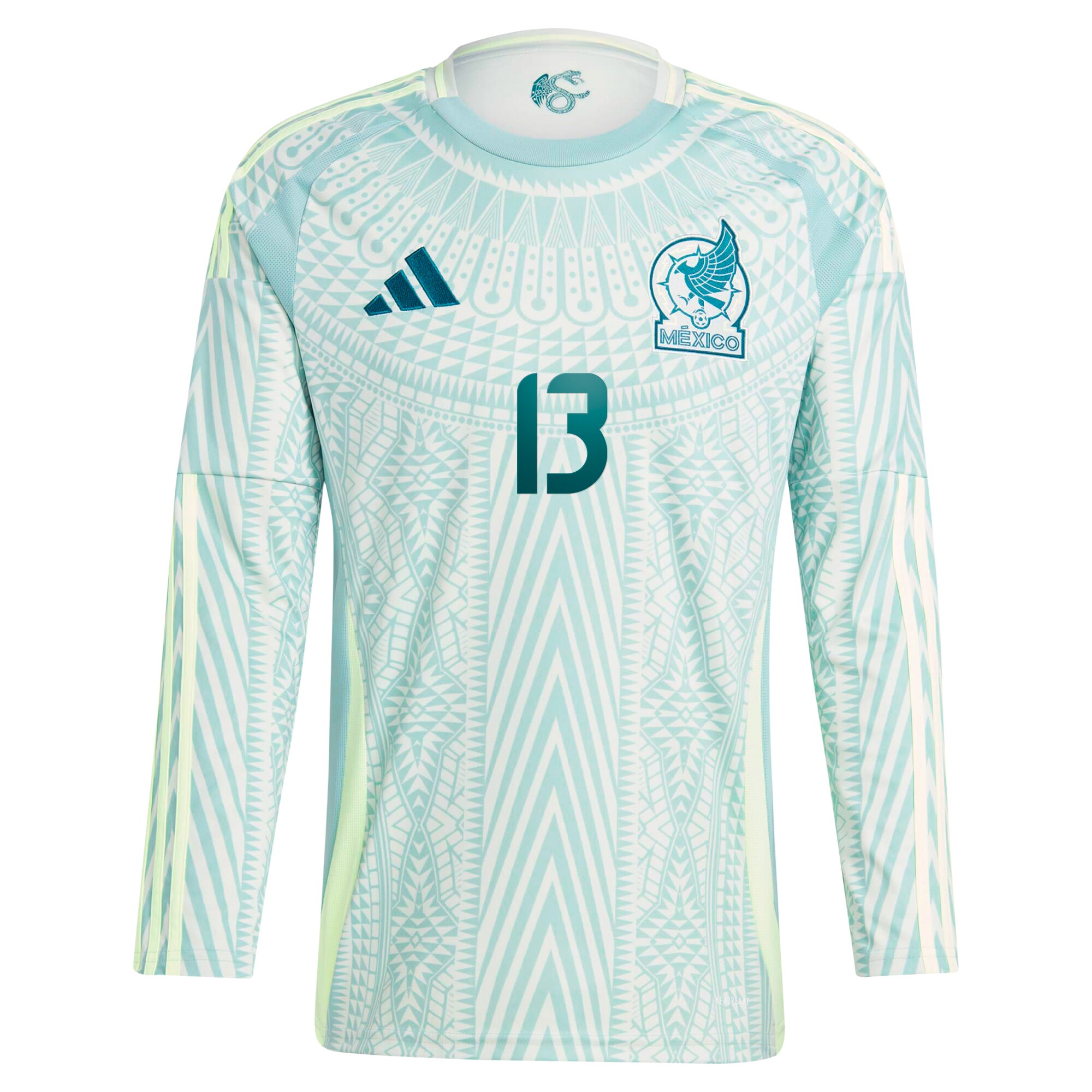 Explore guillermo ochoa mexico national team adidas 2024 away replica player long sleeve jersey – green – Canada World Cup T-Shirts and Jerseys