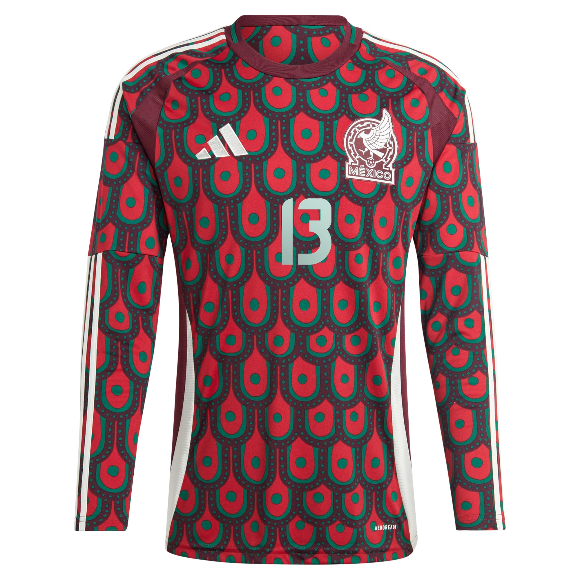 Explore guillermo ochoa mexico national team adidas 2024 home replica player long sleeve jersey – burgundy – Canada World Cup T-Shirts and Jerseys