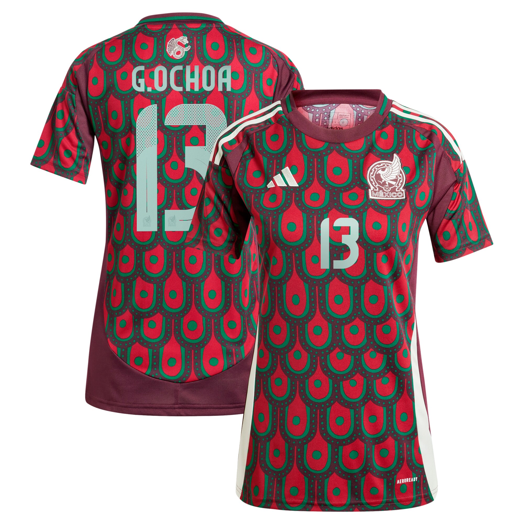 Explore guillermo ochoa mexico national team adidas women8217s 2024 home replica player jersey – burgundy – Canada World Cup T-Shirts and Jerseys