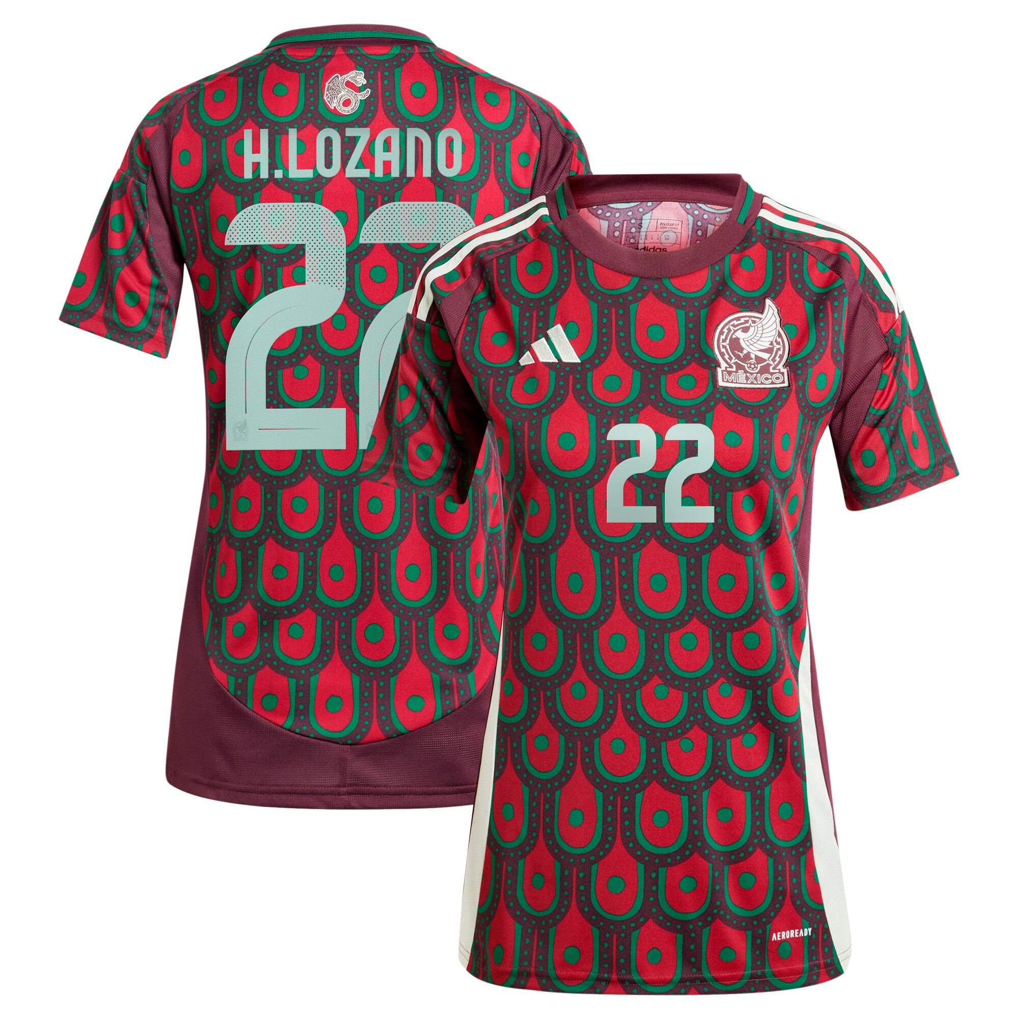 Explore hirving lozano mexico national team adidas women8217s 2024 home replica player jersey – burgundy – Canada World Cup T-Shirts and Jerseys