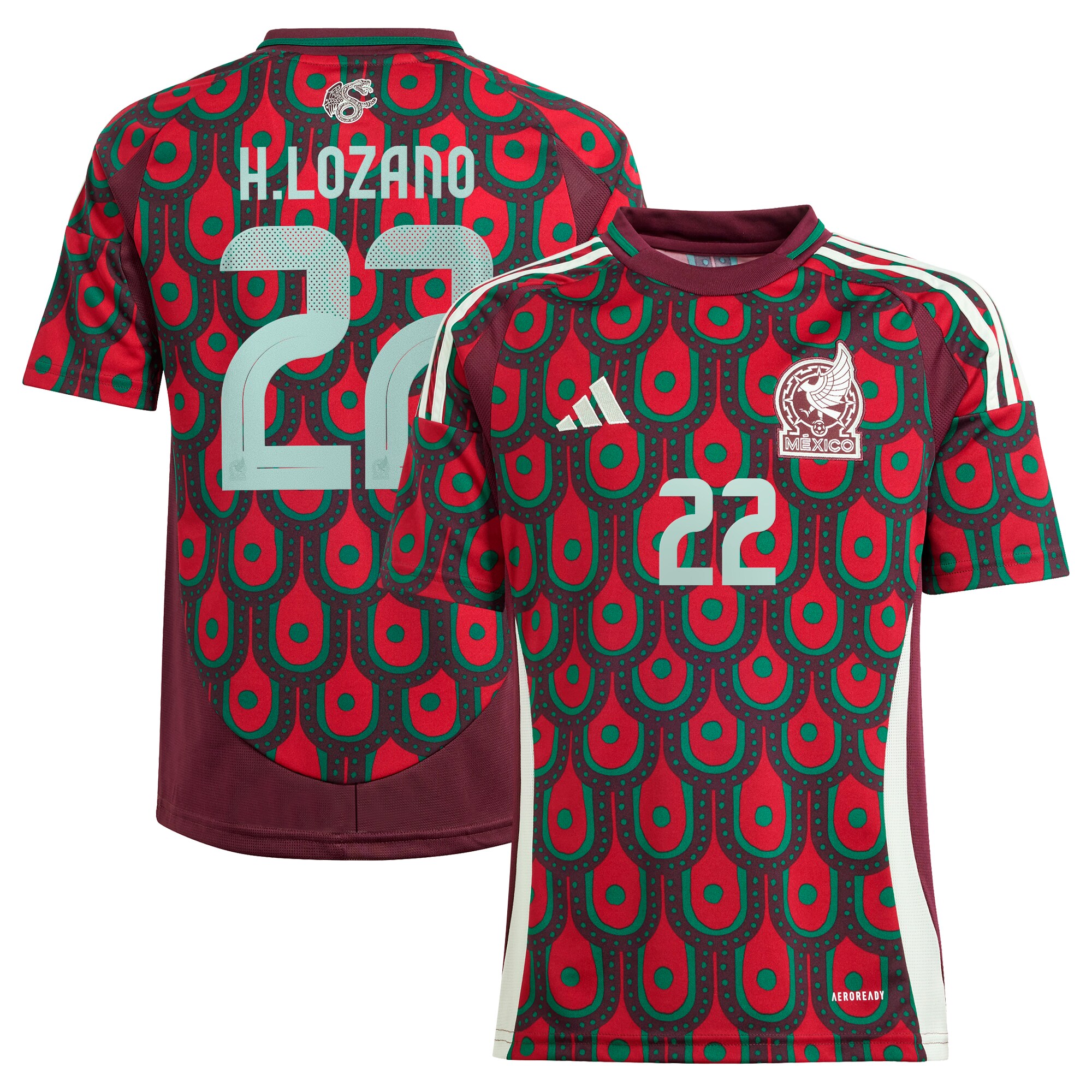 Explore hirving lozano mexico national team adidas youth 2024 home replica player jersey – green – Canada World Cup T-Shirts and Jerseys