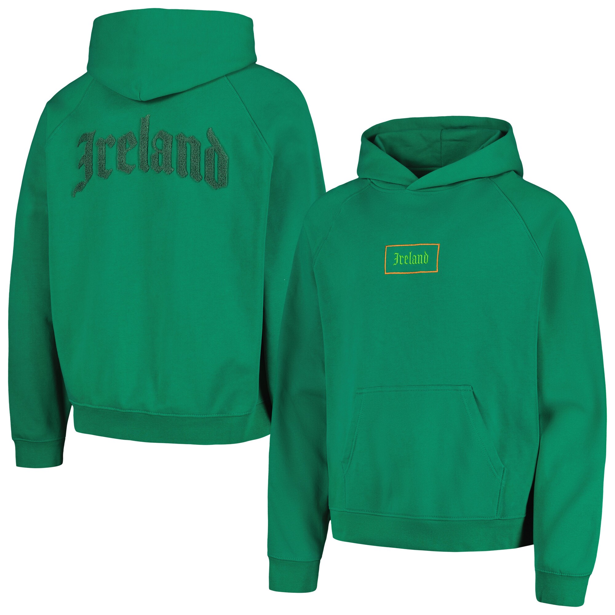 Explore ireland national team old english oversized raglan pullover hoodie – green – Canada World Cup T-Shirts and Jerseys