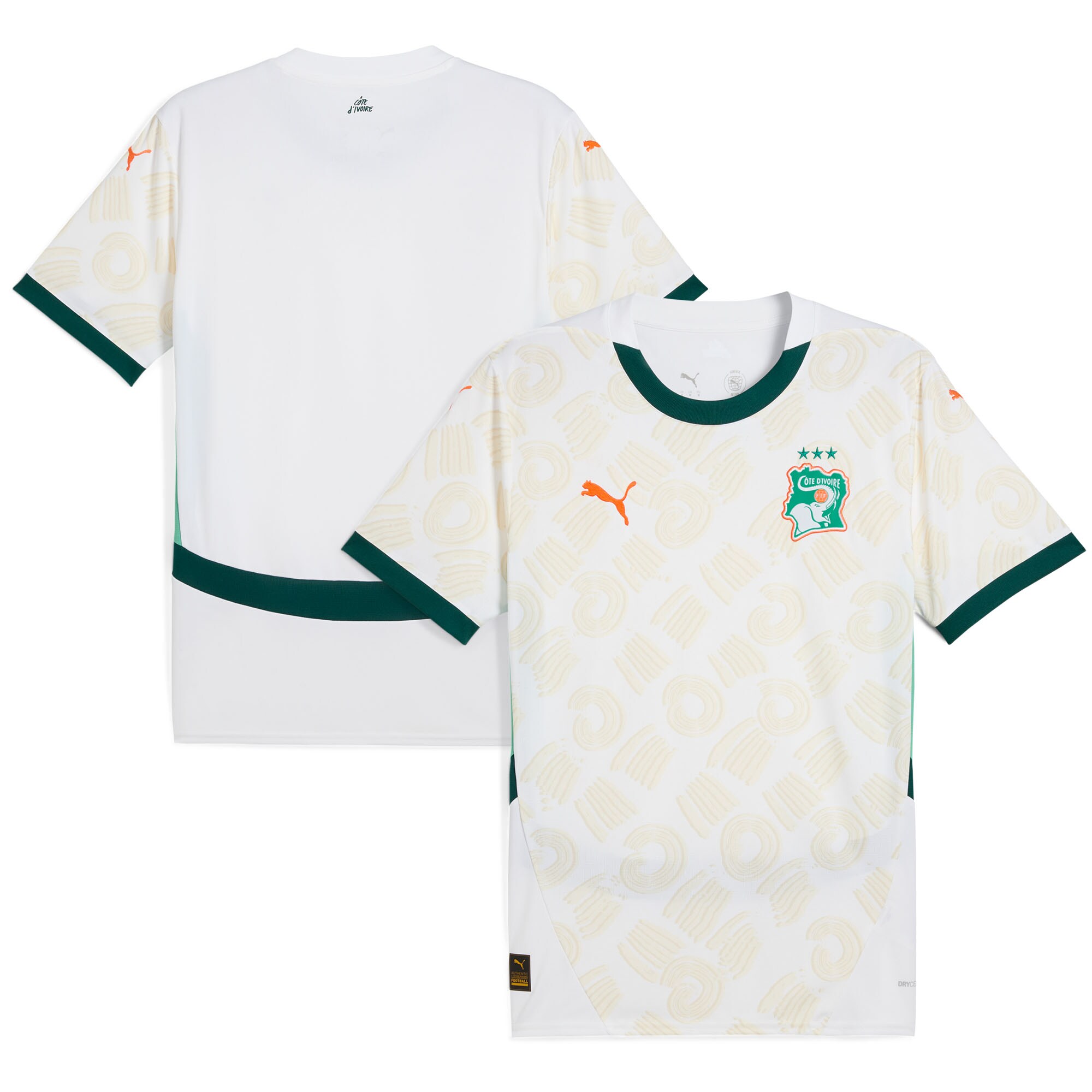 Explore ivory coast national team puma 2025 away replica jersey – white – Canada World Cup T-Shirts and Jerseys