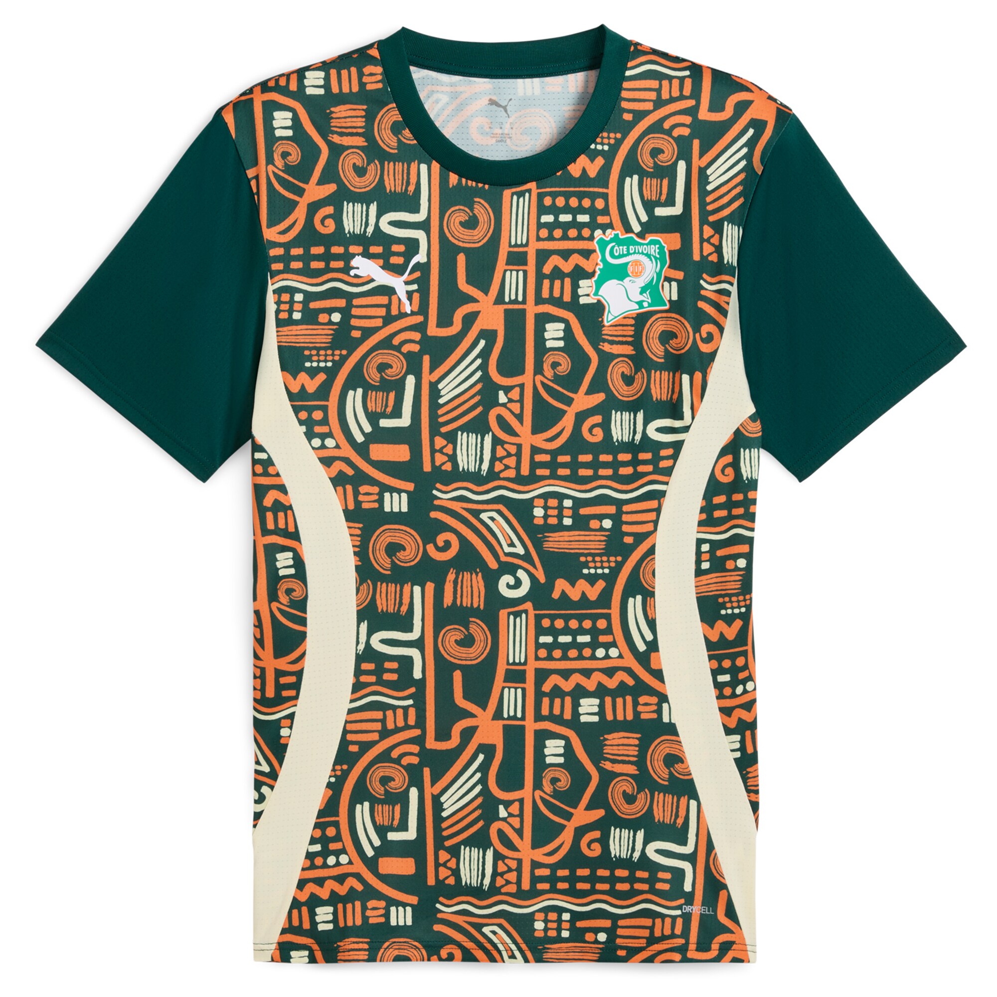 Explore ivory coast national team puma 2025 pre-match jersey – green – Canada World Cup T-Shirts and Jerseys