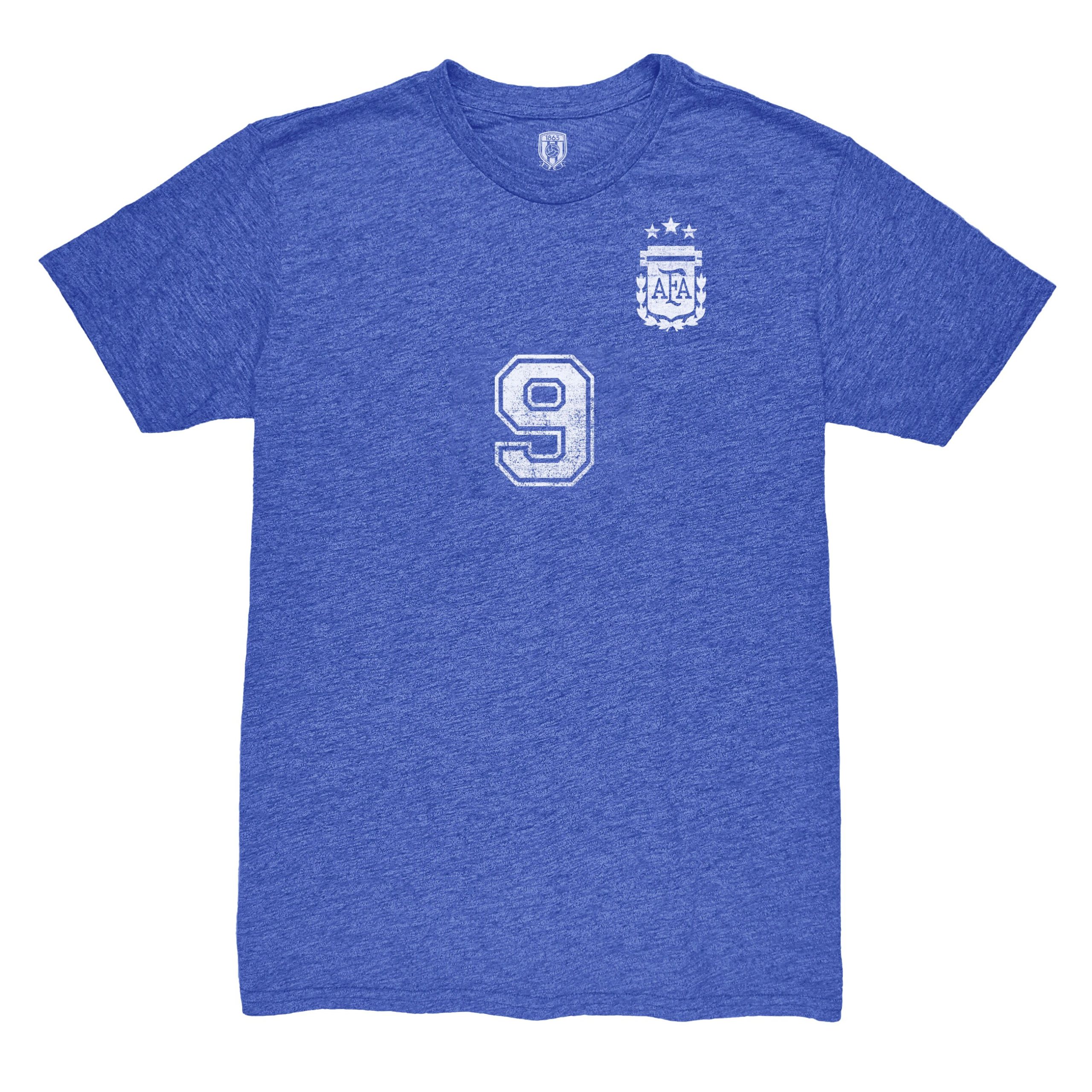 Explore julián Álvarez argentina national team 1863fc retro name amp number tri-blend t-shirt – blue – Canada World Cup T-Shirts and Jerseys