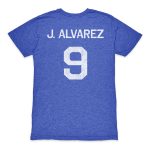 Explore julián Álvarez argentina national team 1863fc retro name amp number tri-blend t-shirt – blue – Canada World Cup T-Shirts and Jerseys