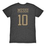 Explore lionel messi argentina national team 1863fc player retro tri-blend t-shirt – heather black – Canada World Cup T-Shirts and Jerseys