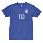 Explore lionel messi argentina national team 1863fc retro name amp number tri-blend t-shirt – blue – Canada World Cup T-Shirts and Jerseys
