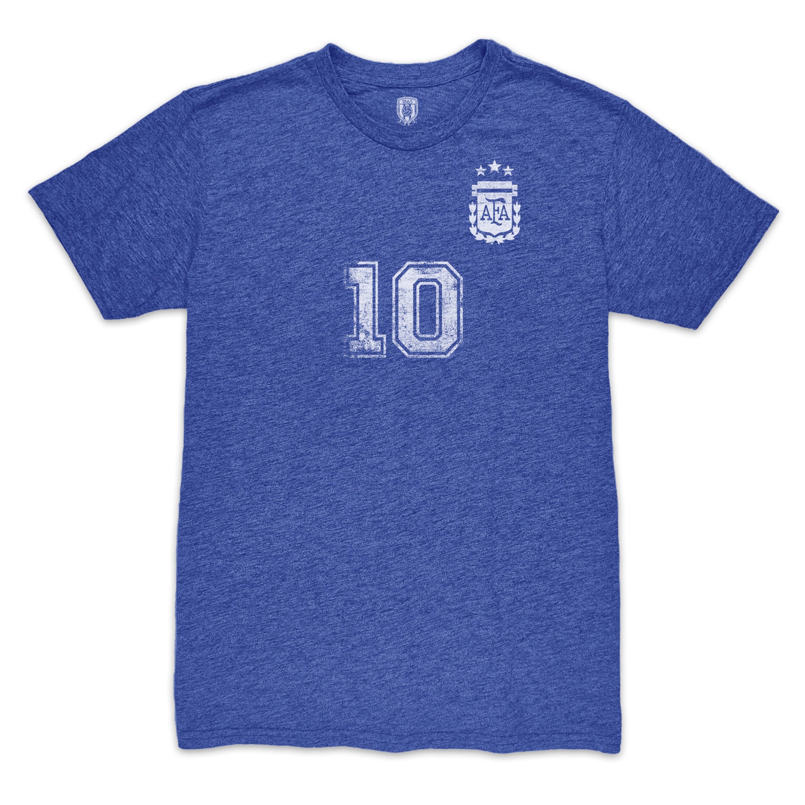 Explore lionel messi argentina national team 1863fc retro name amp number tri-blend t-shirt – blue – Canada World Cup T-Shirts and Jerseys