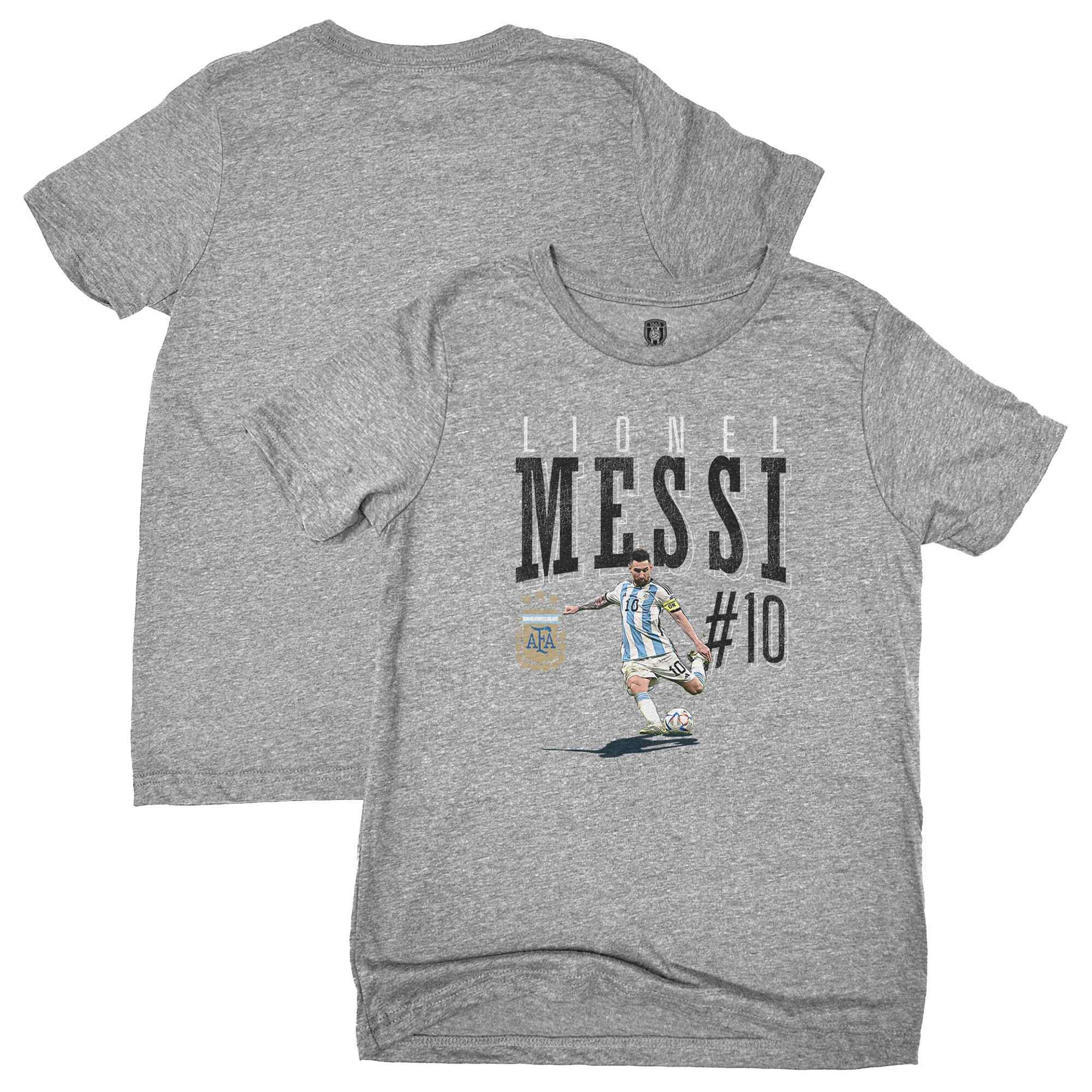 Explore lionel messi argentina national team 1863fc youth snapshot t-shirt – heather gray – Canada World Cup T-Shirts and Jerseys