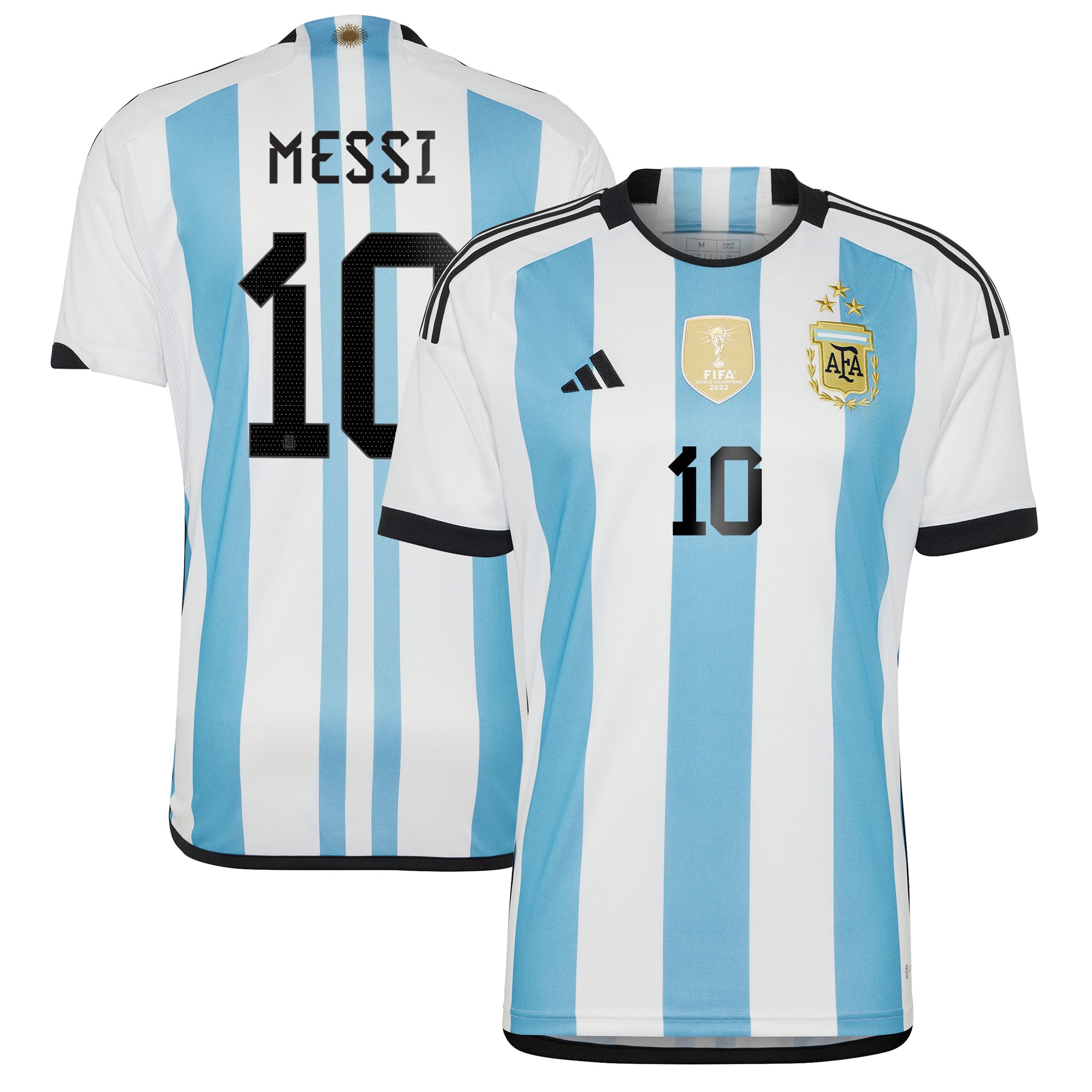Explore lionel messi argentina national team adidas youth 2022 winners home replica jersey – whitelight blue – Canada World Cup T-Shirts and Jerseys