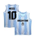 Explore lionel messi argentina national team vive la fete toddler painted stripes basketball jersey – light blue – Canada World Cup T-Shirts and Jerseys