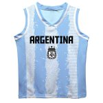 Explore lionel messi argentina national team vive la fete youth painted stripes basketball jersey – light blue – Canada World Cup T-Shirts and Jerseys