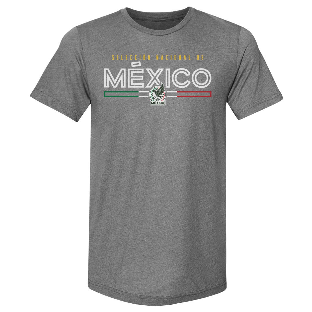 Explore mexico national team 500 level inline premium tri-blend t-shirt – gray – Canada World Cup T-Shirts and Jerseys