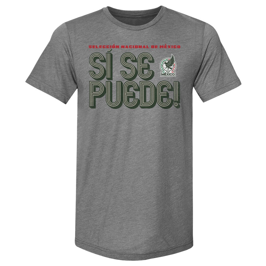 Explore mexico national team 500 level si se puede inline bold premium tri-blend t-shirt – gray – Canada World Cup T-Shirts and Jerseys