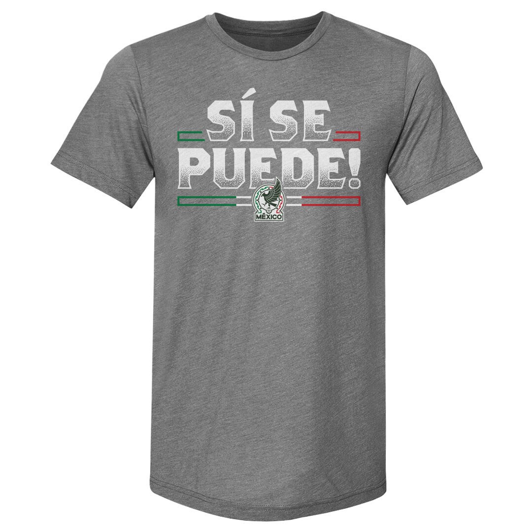 Explore mexico national team 500 level si se puede premium tri-blend t-shirt – gray – Canada World Cup T-Shirts and Jerseys