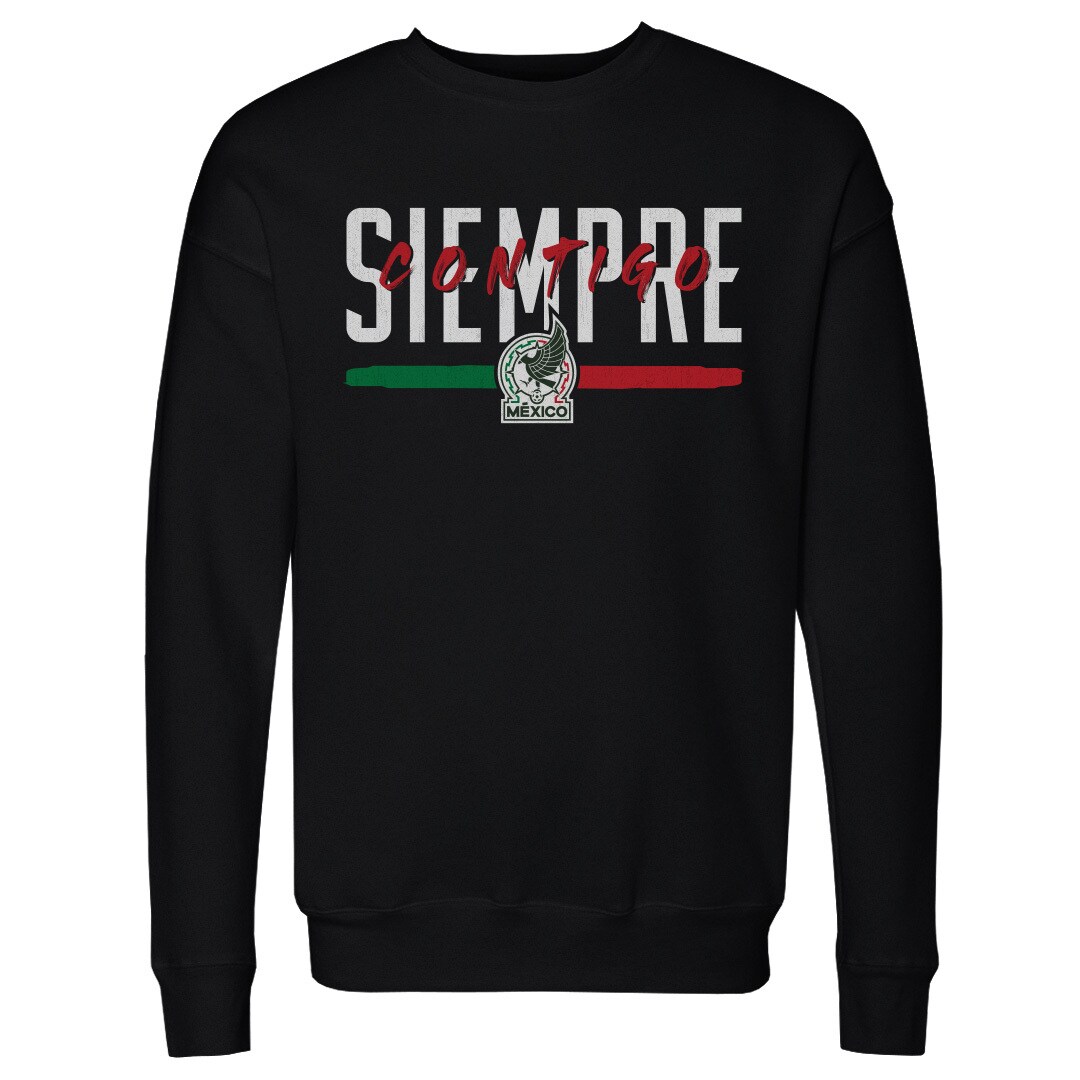 Explore mexico national team 500 level siempre contigo crewneck sweatshirt – black – Canada World Cup T-Shirts and Jerseys